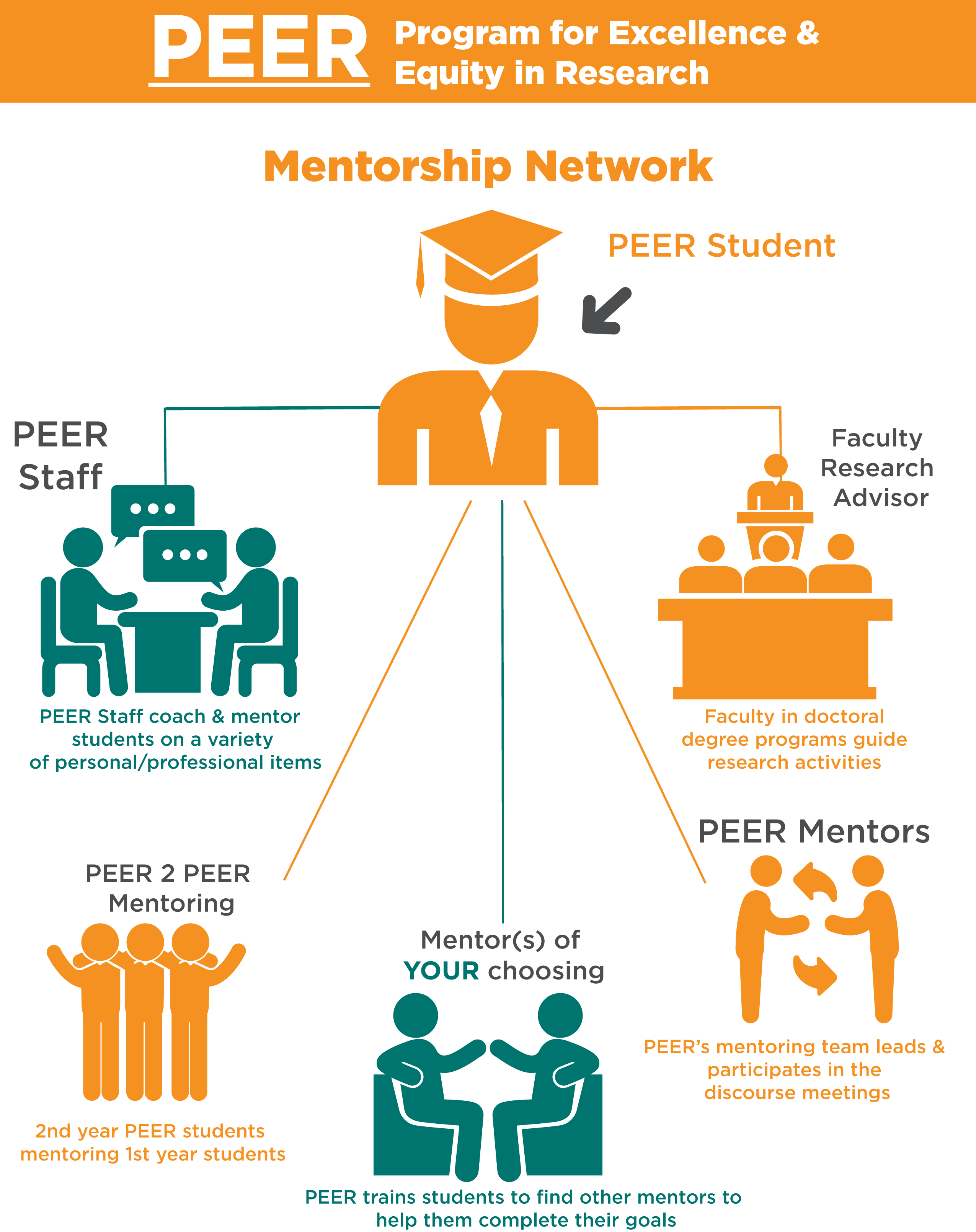 plisseret mord de PEER UTK - Mentorship Network | Program for Excellence & Equity in Research  (PEER)